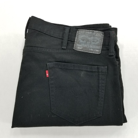 levis 504 black